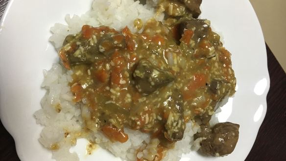 Рецепт Гуляша из печени с сыром