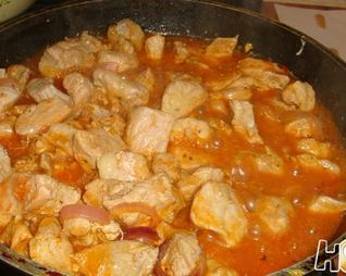 Гуляш из свинины