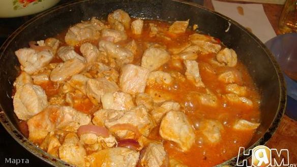 Рецепт Гуляша из свинины