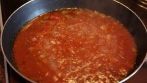 гуляш с грибами и мясом