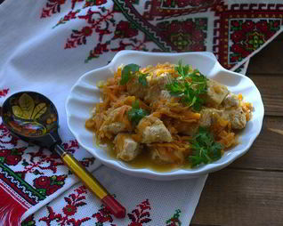 Гуляш с подливкой