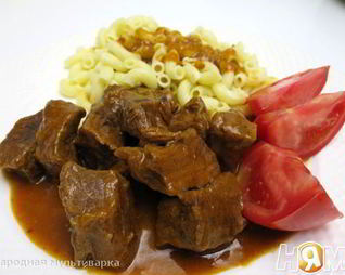 Гуляш в мультиварке