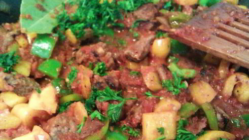 мой любимый венгерский гуляш