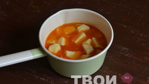 постный картофельный гуляш
