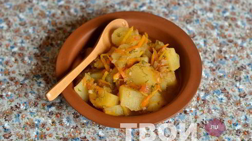 постный картофельный гуляш