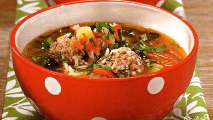 Рецепт супа-гуляша из фарша