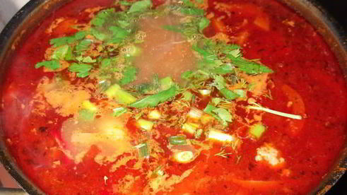 суп-гуляш по-венгерски