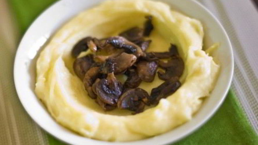Рецепт картофельного пюре с грибами