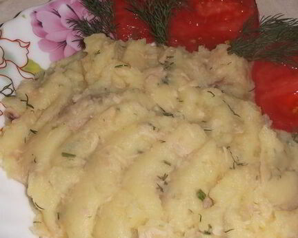 Картофельное пюре с индейкой