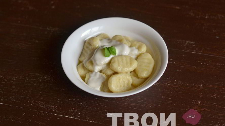 Рецепт картофельных ньокков