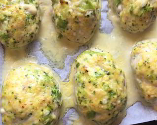 Диетические котлеты из брокколи