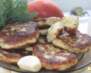 Картофельно-творожные котлеты