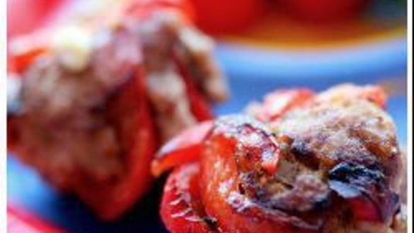 Рецепт Котлеток из индейки с болгарским перцем