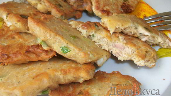 Рецепт Котлеток из консервы тунца