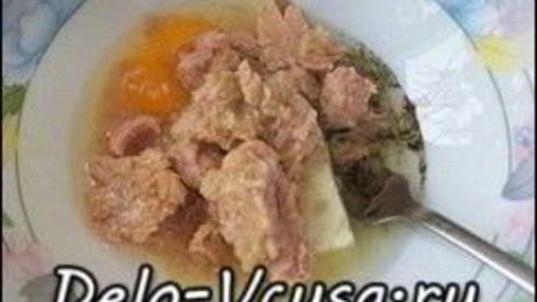 котлетки из консервы тунца