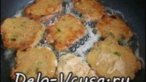 котлетки из консервы тунца