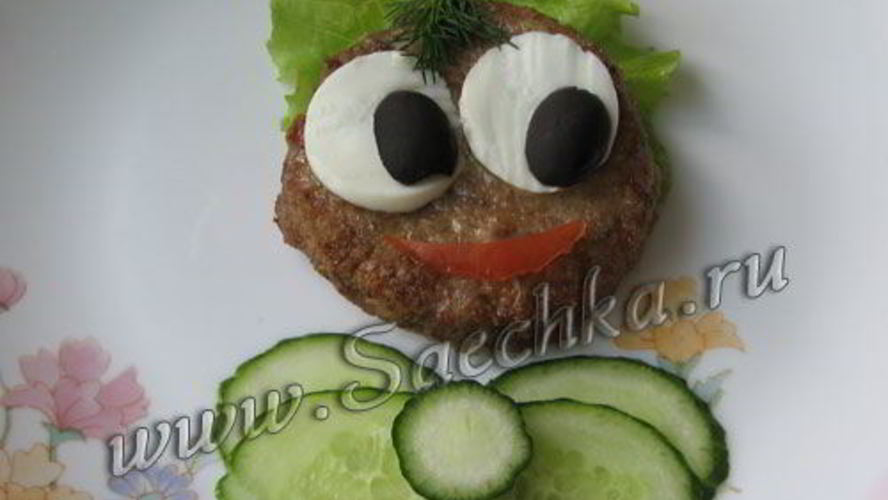 Рецепт котлет для детей