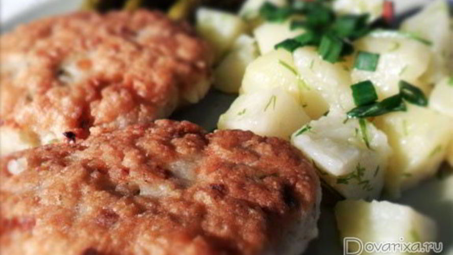Рецепт котлет из дори