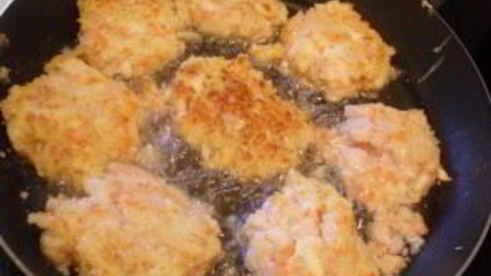 котлеты из камбалы