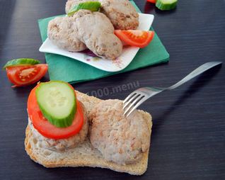 Котлеты из куриного фарша с манкой