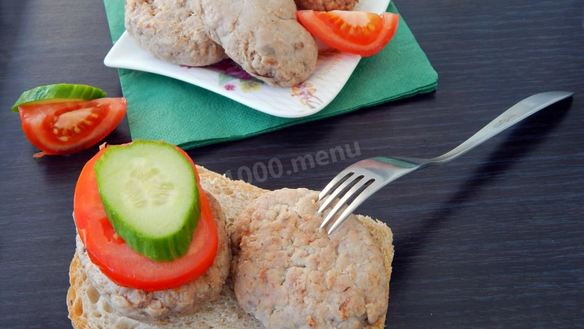 Рецепт Котлет из куриного фарша с манкой