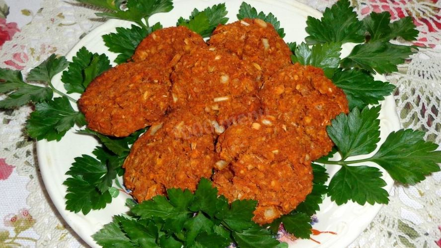 Рецепт котлет из нута в духовке