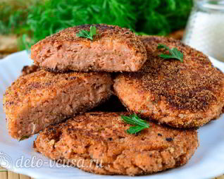 Котлеты из рыбного фарша
