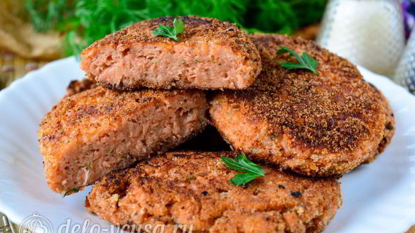 Рецепт Котлет из рыбного фарша