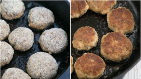 котлеты из свинины сочные