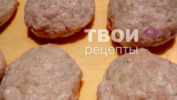 Рецепт Котлет из свинины