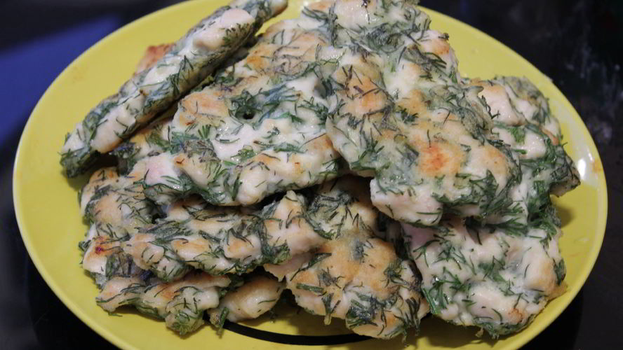 Рецепт котлет куриных с укропом