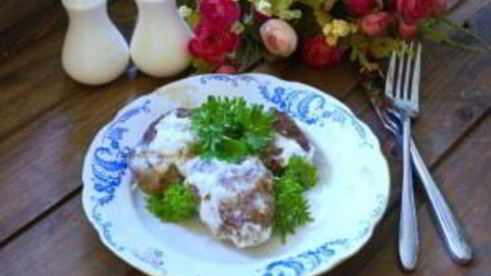 котлеты под соусом бешамель