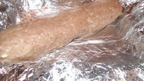 котлеты с макаронами в рулете