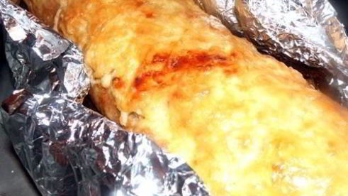 котлеты с макаронами в рулете