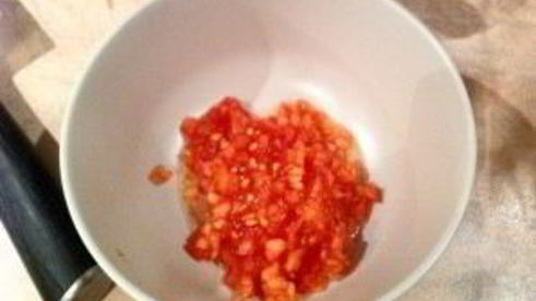 котлеты с помидорами