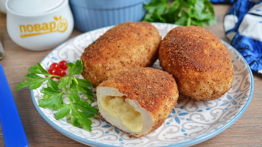 Рецепт котлет с сыром рокки