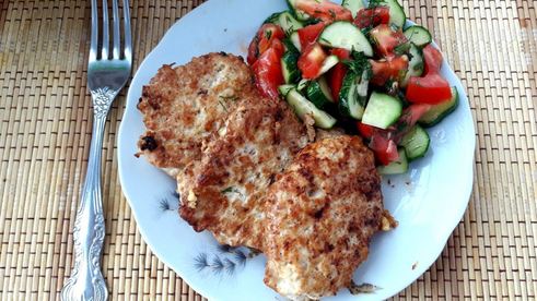 куриные котлетки с молоком