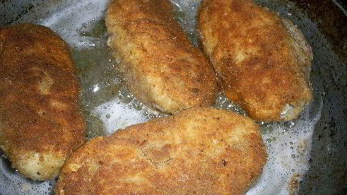 куриные котлеты по-киевски
