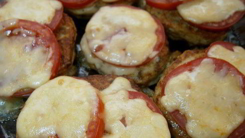 куриные котлеты с кабачком и мятой