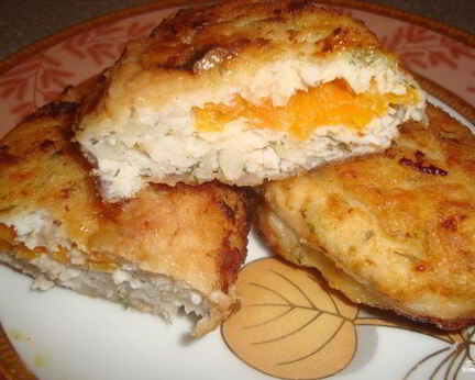 Куриные котлеты с морковью