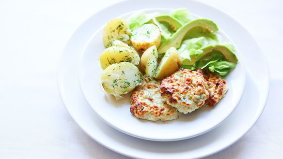 Рецепт Куриных котлет с творожным сыром