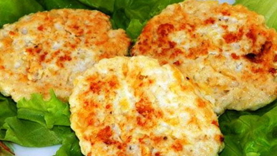 Рецепт куриных котлет с яблоком