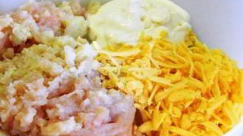 куриные котлеты с яблоком