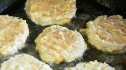 куриные котлеты с яблоком