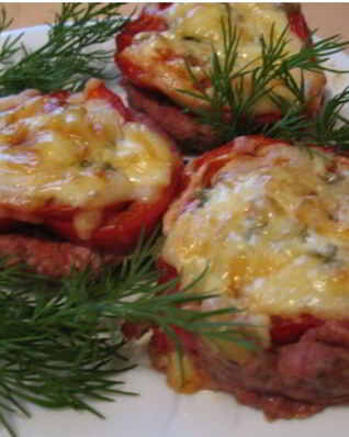 Ласточкино гнездо Котлеты запеченные