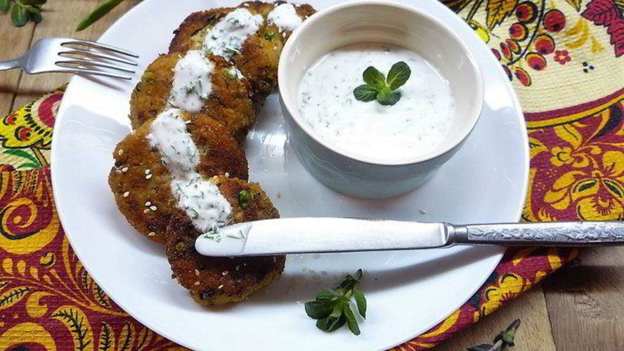 Рецепт постных котлет с кускусом
