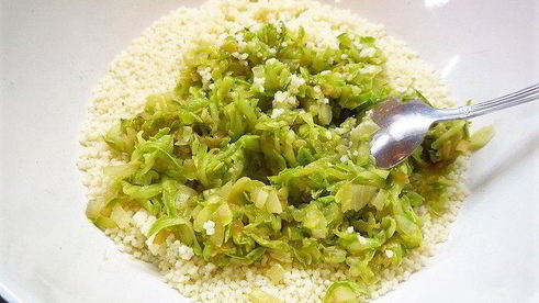 постные котлеты с кускусом