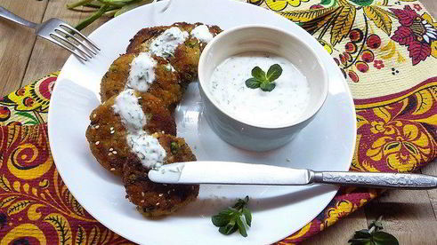 постные котлеты с кускусом