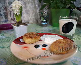 Рыбные котлетки