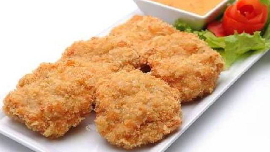 Рецепт рыбных котлет с креветками